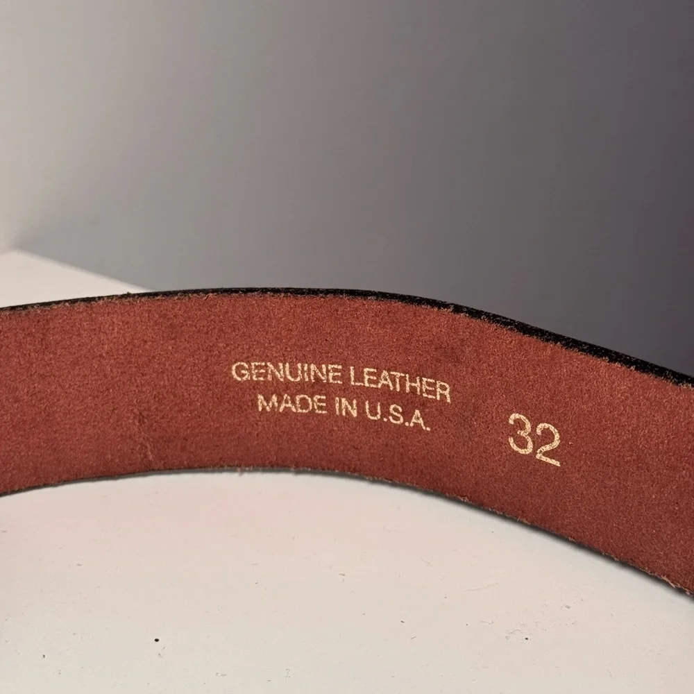 Vintage genuine leather